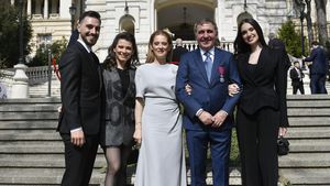 Elena, soția lui Ianis Hagi, a scris în 8 cuvinte ce a simțit când l-a văzut pe Gică Hagi, socrul ei, primind Steaua României