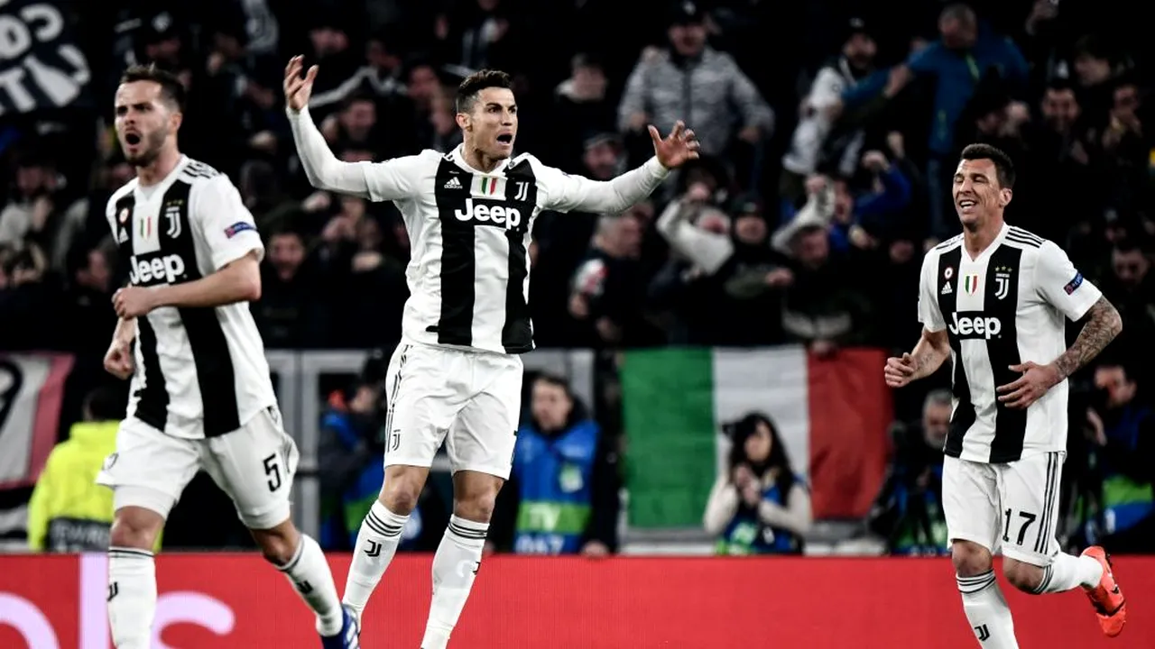 Liga Campionilor | Juventus - Atletico 3-0. Hat-trick Ronaldo și calificare nebună pentru italieni în sferturi. Echipa lui Simeone, în genunchi! City - Schalke 7-0. 