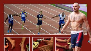 INTERVIU EVENIMENT| Cel mai rapid om din România, poveste de campion: "Îmi lipeam tenișii și trăgeam un an de ei. Mama a plecat la muncă în Italia să am ce mânca și să fac sport"