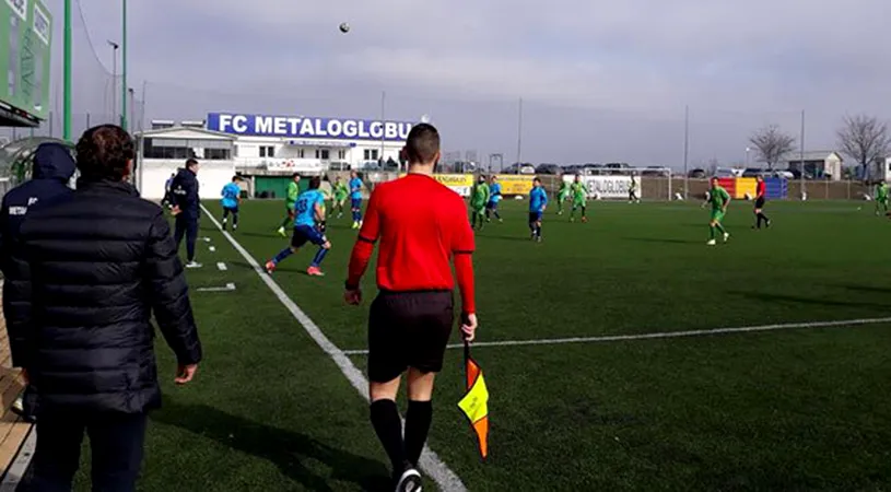 Metaloglobus a câștigat prin două penalty-uri** amicalul cu CS Mioveni