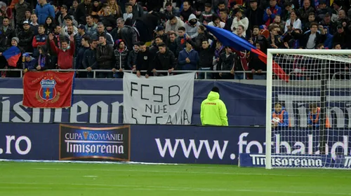 E limpede acum, FCSB e Steaua! Mulțumim, Nașule!