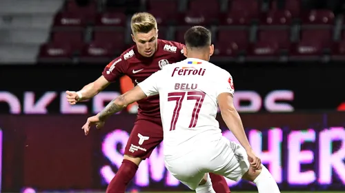 CFR Cluj s-a temut de ce e mai rău cu Rapid: „Credeam că iar o să ne egaleze!”