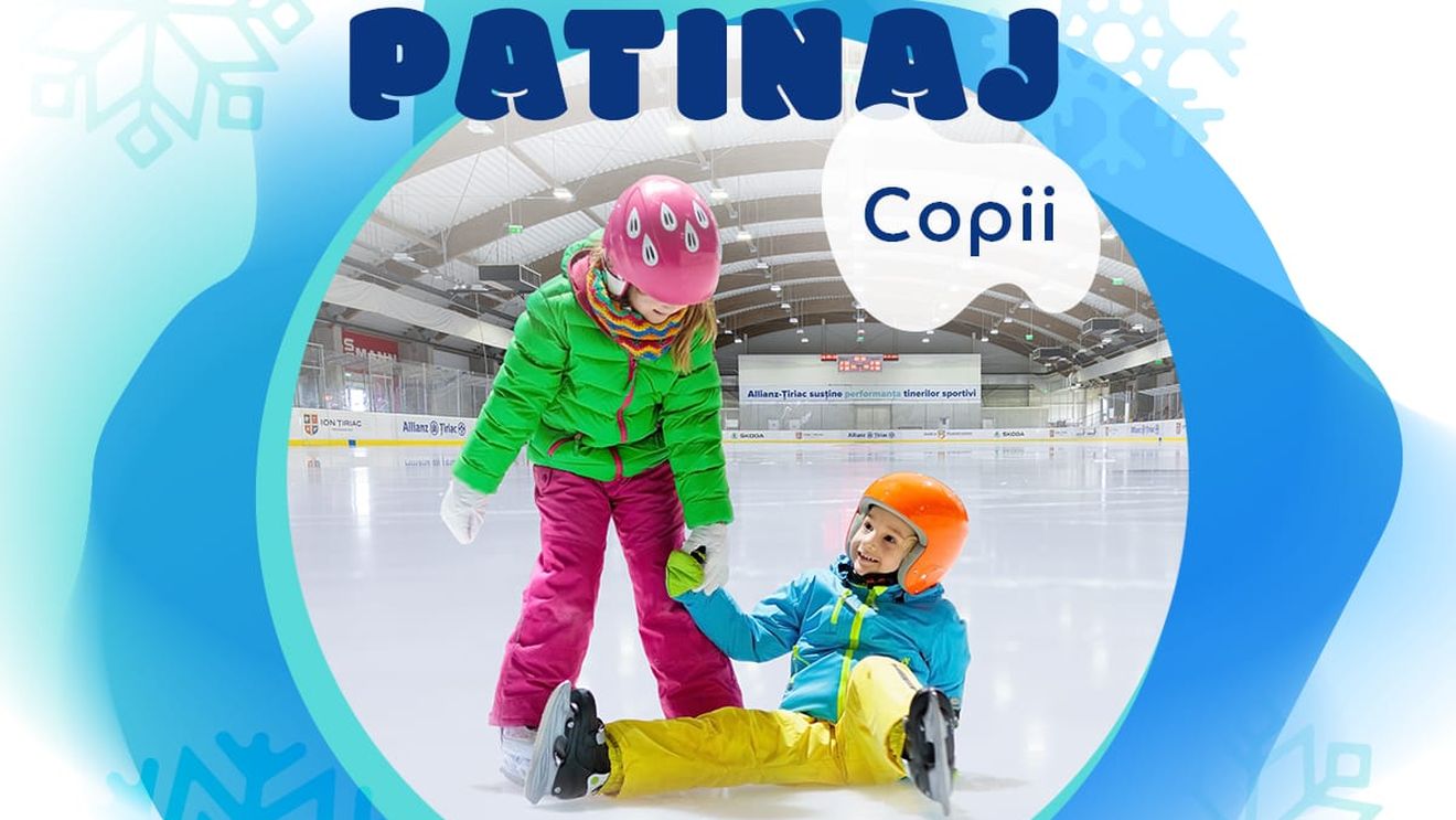 Fundația Țiriac lansează cea de-a 9 ediție a programului gratuit de inițiere în patinaj pentru copii „Primii pași pe gheață”. COMUNICAT