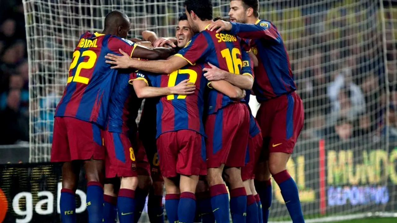 FC Barcelona, cea mai bună echipă din Europa!** Vezi TOP 10