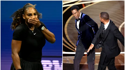 Serena Williams a vorbit în premieră despre palma dată de Will Smith pe scena Premiilor Oscar, la un an de la incident: „Nu e sfârșitul lumii!