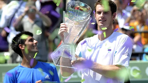 Djokovic – Murray, a doua semifinală de la Shanghai