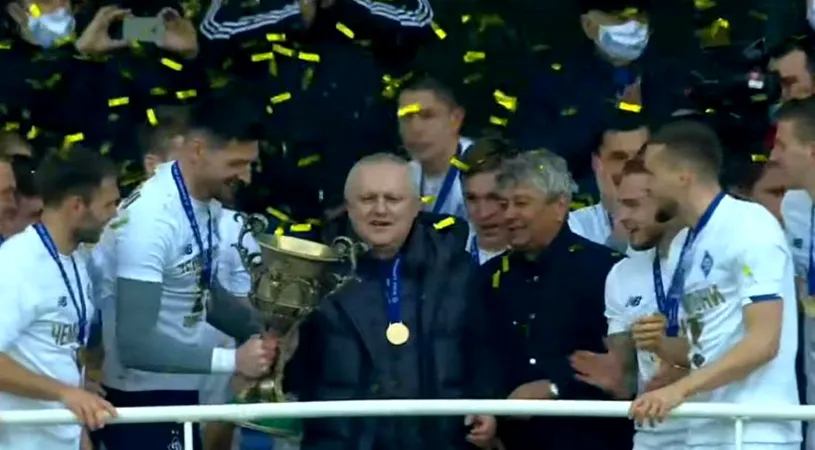 Igor Surkis a anunțat primele pentru Mircea Lucescu și jucătorii lui Dinamo Kiev după ce au câştigat titlul: „Îşi pot lua o garsonieră”