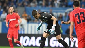 Ștefan Târnovanu, înger păzitor pentru roș-albaștri în Universitatea Craiova - FCSB! Paradă fabuloasă în fața lui Andrei Ivan | VIDEO