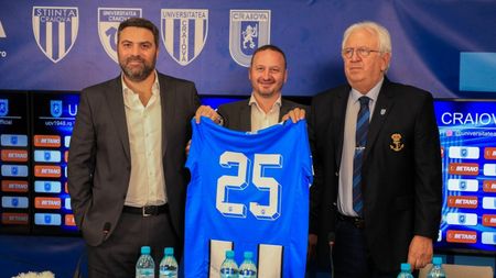 Universitatea Craiova, încă trei ani cu acelaşi sponsor pe piept! Clubul din Bănie şi Betano şi-au prelungit parteneriatul