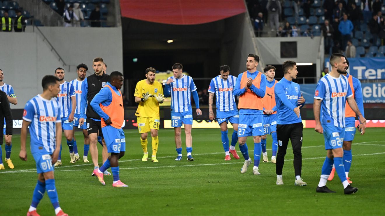 Sezon încheiat pentru fotbalistul Universității Craiova care s-a accidentat în meciul cu U Cluj! Ce soluții are Mirel Rădoi
