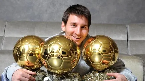 Messi, Ronaldo sau un jucător surpriză?** Cine va câștiga Balonul de Aur 2012? VEZI lista celor 23 de nominalizați