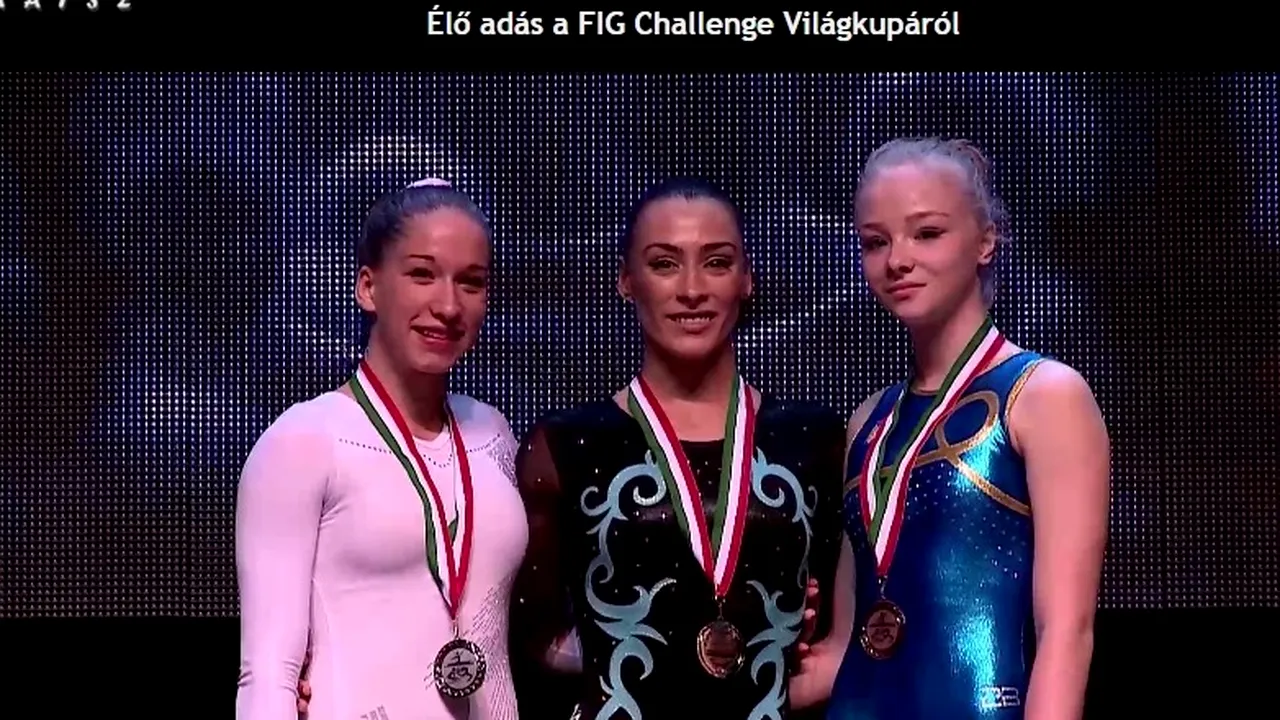 Cătălina Ponor și Marian Drăgulescu, medalii de aur și de argint la Cupa Mondială de la Szombathely