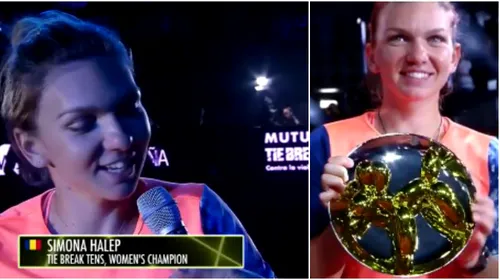 Halep, lăudată de spanioli după ce a devenit campioana turneului demonstrativ Tie Break Tens: „Nu există în lume o jucătoare mai rapidă!” Reacția Simonei | VIDEO