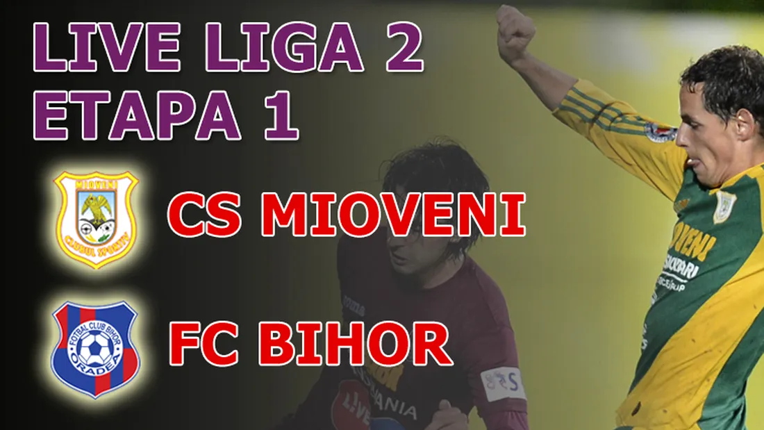 Oaspeții obțin primul punct din Seria II!** CS Mioveni - FC Bihor 0-0!