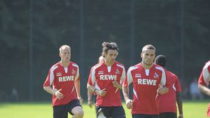 FOTO** Alex Ionița, primul antrenament la FC Koln