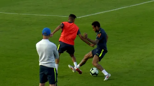 Neymar, umilit de un puști de 19 ani la un antrenament. VIDEO | Brazilianul a reacționat nervos