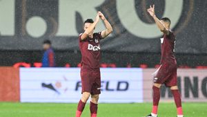 A dat un golazo pentru CFR Cluj cu ungurii de la Paksi și spune că nu a fost întâmplător: „Am încercat și dimineață la antrenament”