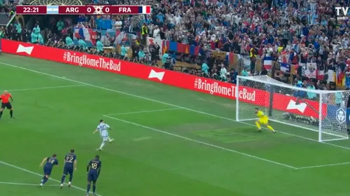 <i class='ep-highlight'>Leo</i> <i class='ep-highlight'>Messi</i> a deschis scorul în finala Campionatului Mondial! Ce performanță a reușit starul argentinian și cum a sărbătorit Atonella, soția „Puricelui” | FOTO