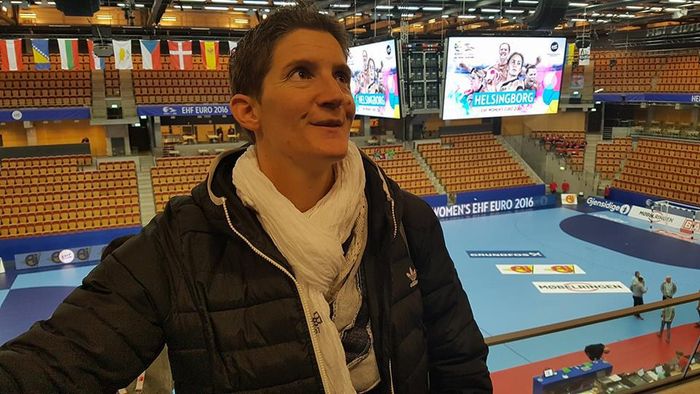 A venit să ia "lecții" la România - Norvegia. Raphaelle Tervel: "Ambros Martin se ocupă de absolut tot la echipă. Când e vorba de seriozitate e foarte riguros, când e vorba de distracție, e înțelegător"
