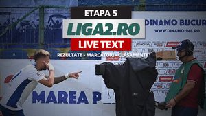Liga 2, rezultate etapa 5 | Unirea Dej este noul lider, după ce Șelimbăr a pierdut la Târgu Jiu. Meciuri nebune la Baia Mare, Buftea și Dej, cu scoruri întoarce pe final, chiar în prelungiri