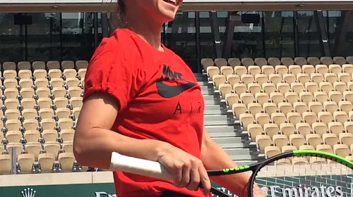 Roland Garros 2019: Simona și Simonne. ProSport a urmărit-o pe Halep la primul antrenament pe cea mai nouă arenă de la French Open. 1 la 5, „ai un avantaj, unul mare” și „am meritat punctul ăsta”
