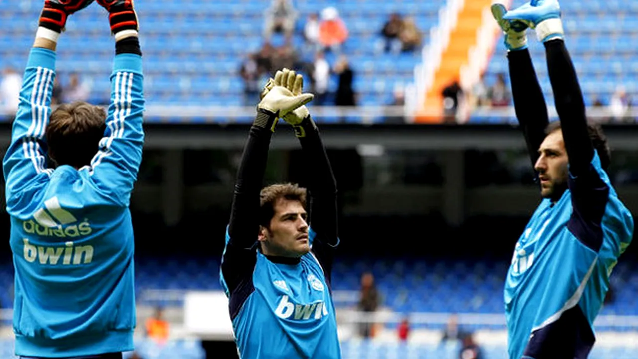 Rezervă la Real, Casillas nu a fost uitat!
