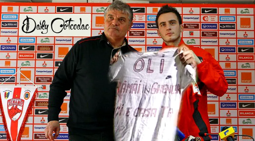 FOTO AMUZANT** Bărboianu i-a dedicat lui Olăroiu autogolul din finala Cupei României :)