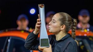 Jelena Ostapenko, recorduri incredibile în WTA. E prima de la Serena Williams care reușește să facă asta într-un turneu pe zgură