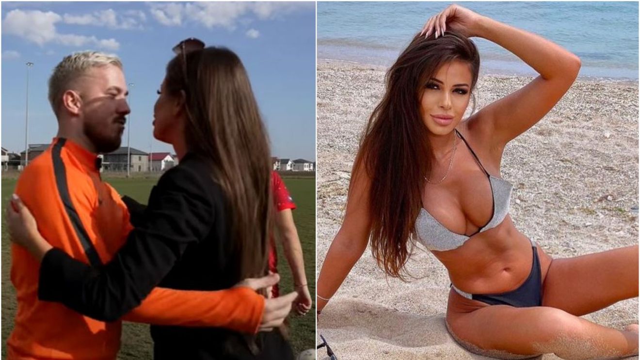 Sebastian Chitoșcă, filmat în timp ce se lua în brațe cu „cea mai sexy microbistă din România”. S-a luptat cu „rivalul” Ștefan Ciuculescu pentru ea | FOTO & VIDEO