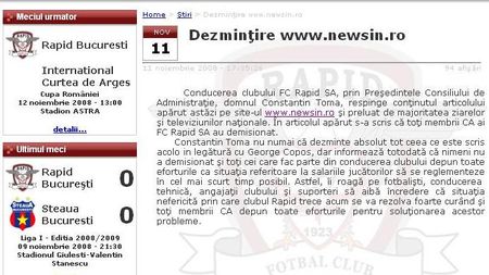 Șefii CA al Rapidului o dau la întors! Nimeni nu a demisionat!