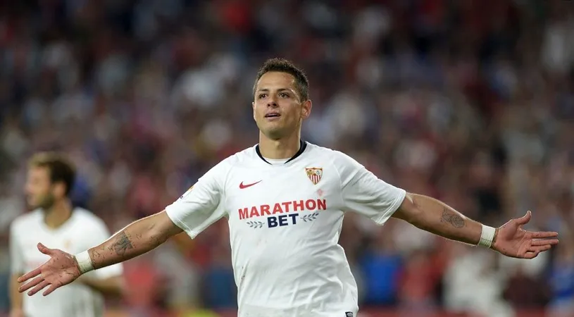 CFR Cluj a scăpat de Chicharito Hernandez înaintea dublei cu Sevilla! Fostul star al lui Manchester United va avea cel mai mare salariu din MLS | OFICIAL
