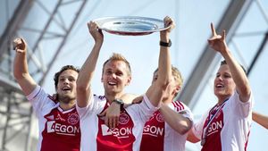 Ajax se grăbește: a câștigat al patrulea titlu consecutiv cu două etape înainte de finalul sezonului