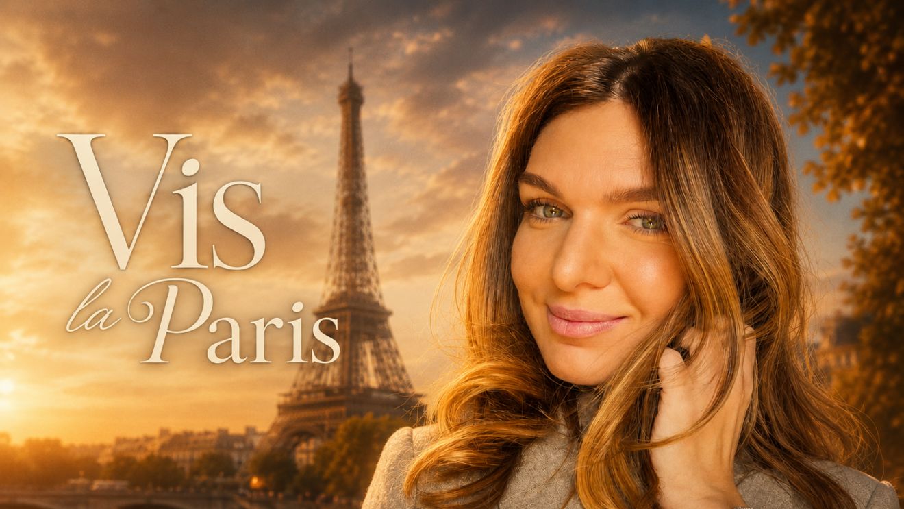 A dezvăluit marele secret. Simona Halep, vedetă în filmul „Vis” la Paris, în regia lui Remus Achim