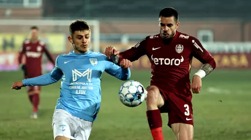 CFR Cluj, prima reacție cu privire la plecarea lui Andrei Burcă: „Nu avem jucători care să plece fără sume importante!”