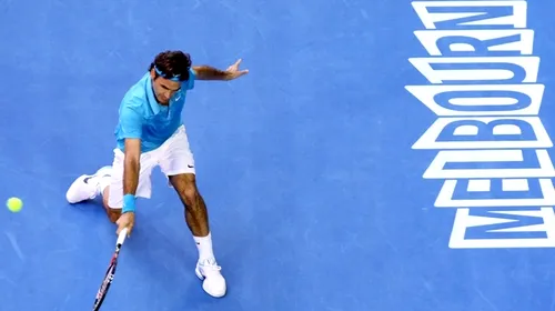 Federer s-a calificat în sferturi la Australian Open!** VEZI programul complet!