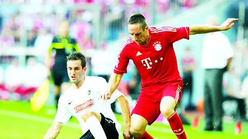 Coșmarul lui Nicu!** Max l-a ținut pe Ribery în Bayern – Freiburg și francezul a reușit o „dublă”