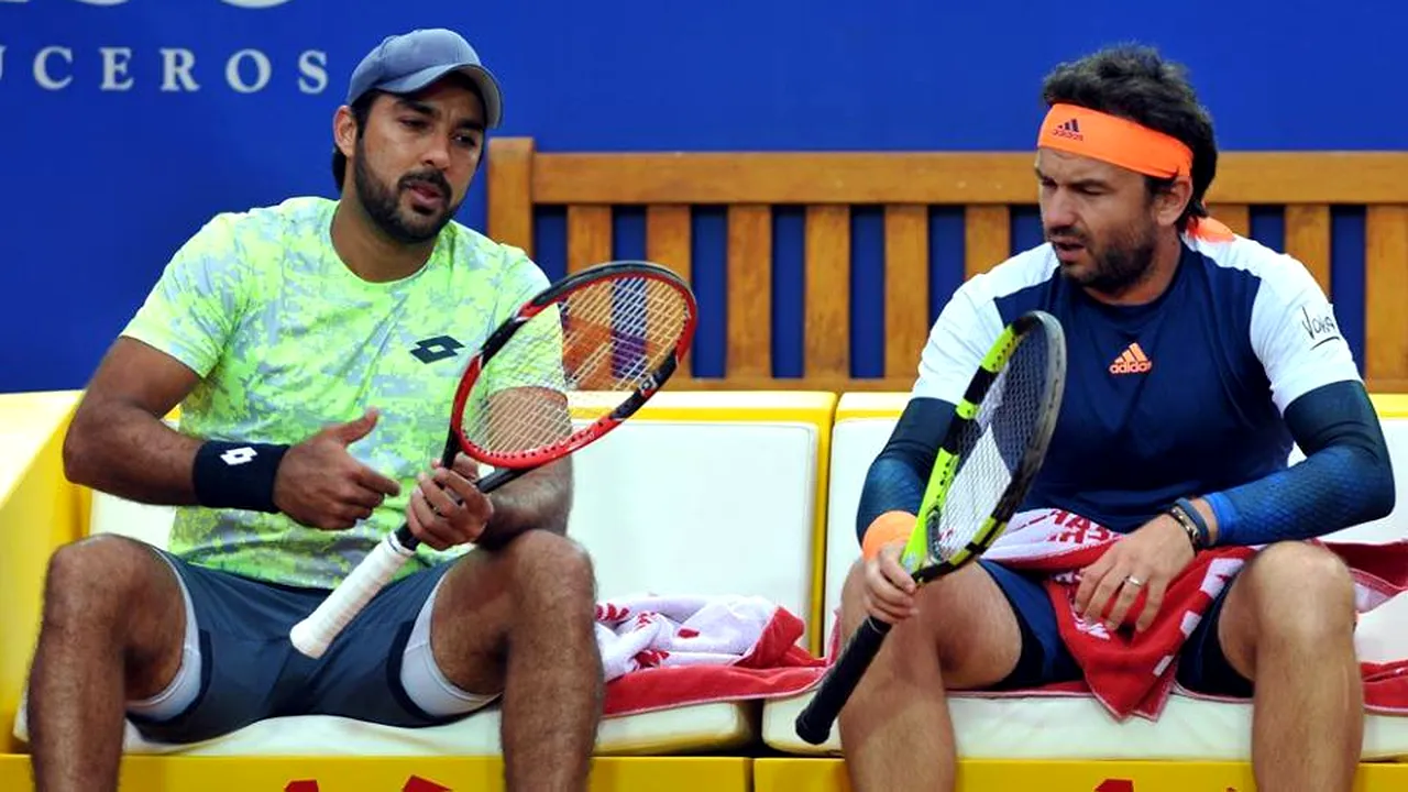 Mergea și Qureshi au fost eliminați în optimile probei de dublu a turneului de la Wimbledon. 