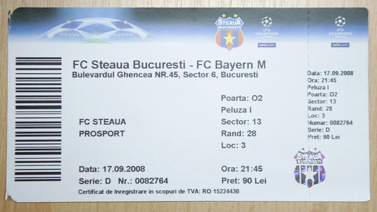 INTRĂ‚ ACUM pe blogul lui Dan Filoti să câștigi bilete la Steaua - Bayern!