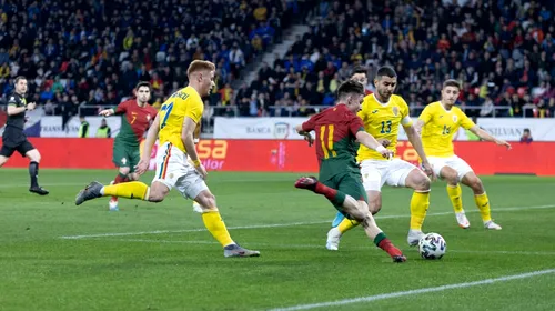 România U21 – Portugalia U21 0-2. „Tricolorii”, fără șansă în fața urmașilor lui Cristiano Ronaldo