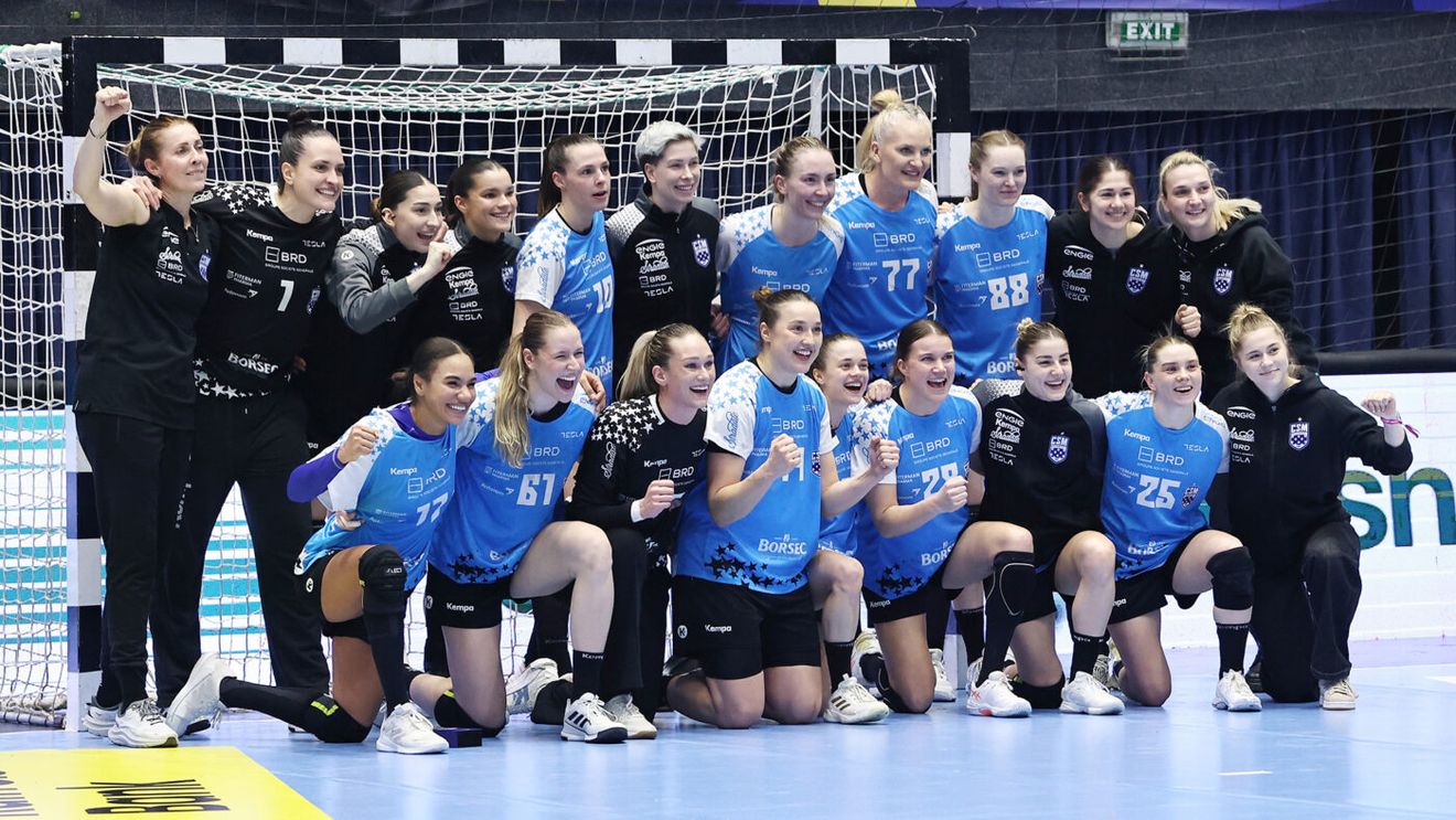 CSM București a distrus-o pe Ferencvaros în Liga Campionilor, chiar în Ungaria, și e din nou o forță reală a Europei!