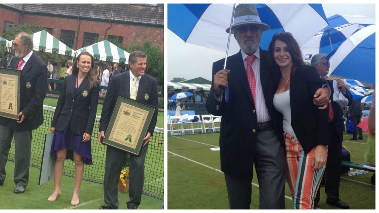 Ion Țiriac, inclus în International Tennis Hall of Fame! FOTO Nadia, alături de fostul mare tenisman la ceremonie! "Felicitări"