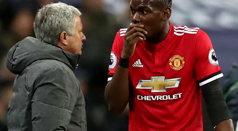 Un nou moment tensionat între Pogba și Mourinho. Ce s-a întâmplat la ultimul antrenament al lui United | VIDEO