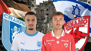 Războiul din Gaza trece prin Superliga în Universitatea Craiova - Dinamo! Atacantul palestinian Al Hamlawi versus fundașul israelian Stoinov: ce spun Mihai Rotaru și Andrei Nicolescu despre duel. EXCLUSIV