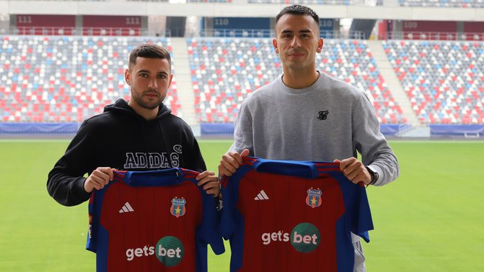Steaua și-a anunțat primele două achiziții din 2024. Daniel Oprița a adus încă un spaniol și un argentinian în lot