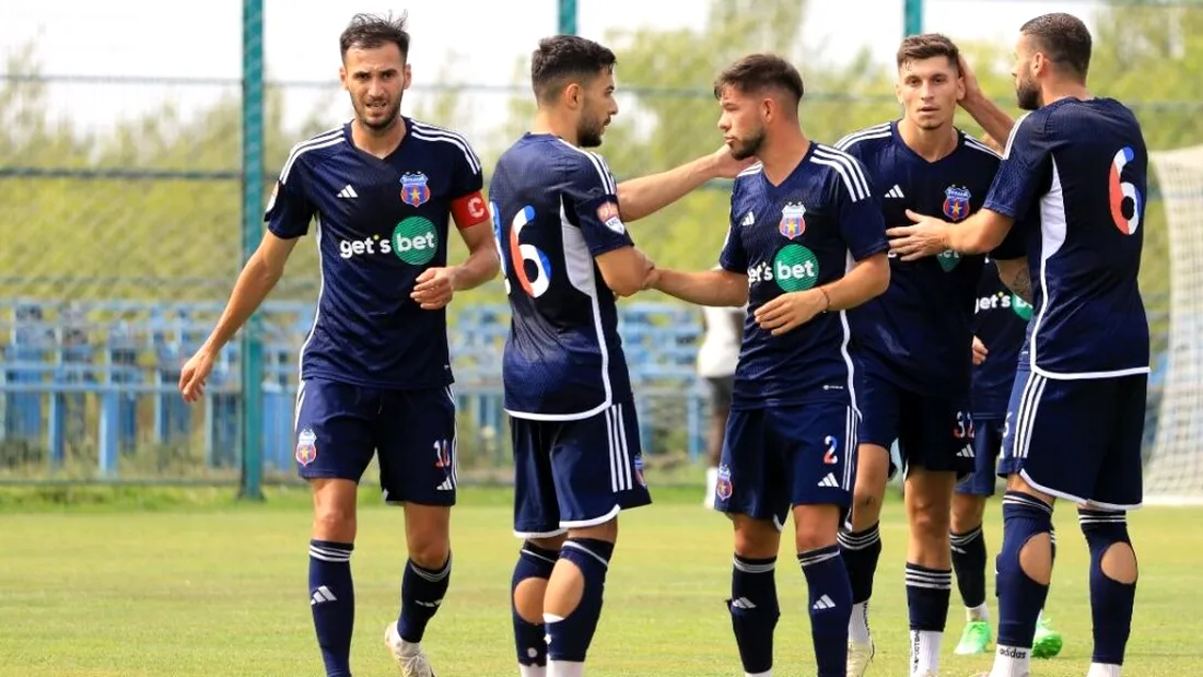 Final de meciuri amicale și pentru Steaua. A terminat testele cu un succes contra CSM Alexandria