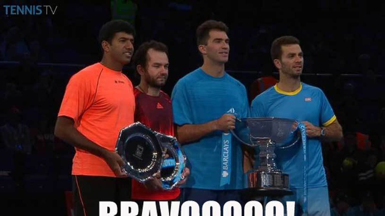 Horia Tecău, după titlul câștigat la Turneul Campionilor: "Am crezut mereu că putem câștiga acest trofeu"