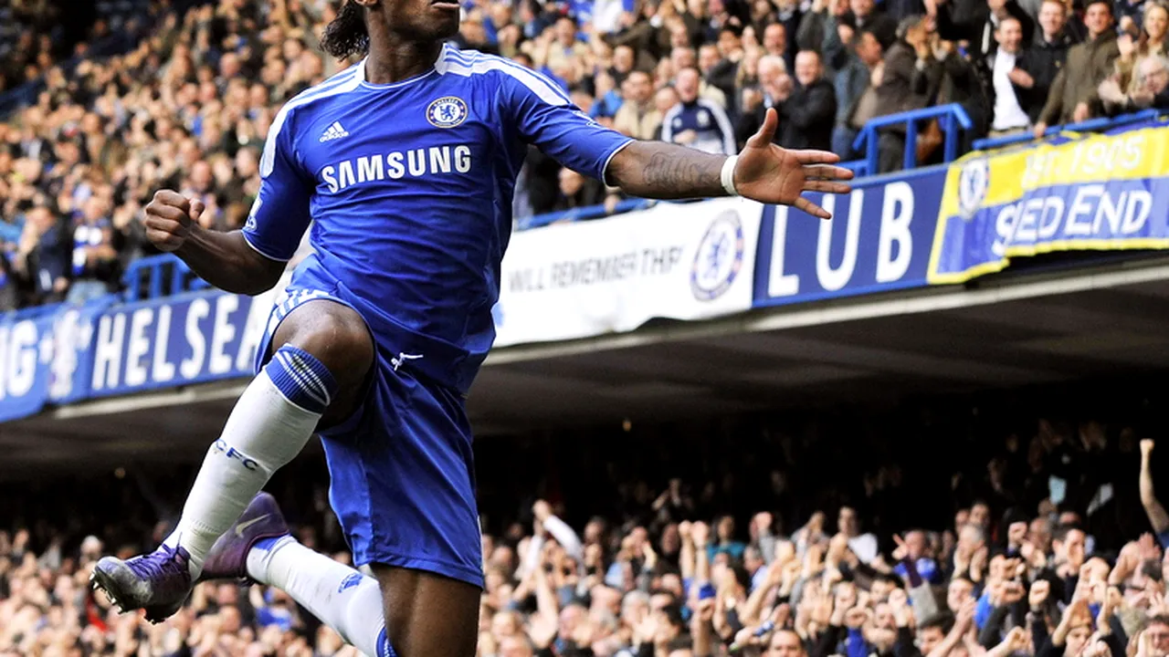 VIDEO | Drogba a făcut show: fostul star al lui Chelsea a marcat două goluri cu călcâiul în doar două minute
