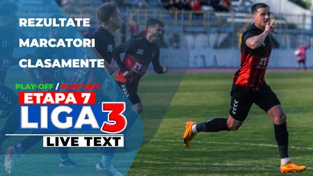 Liga 3, etapa 7, play-off și play-out | CS Dinamo, Bistrița și Minaur și-au asigurat locul 1. CSM Unirea câștigă derby-ul Alba Iuliei și se califică în barajul de promovare