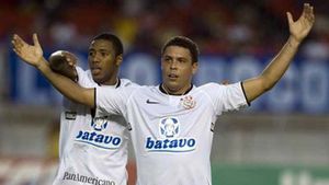 Ronaldo a marcat din nou pentru Corinthians