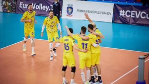 Recital și în Estonia: Corona Brașov a trecut de obstacolul Selver Taltech Tallin în CEV Cup! Brașovenii vor da peste un gigant al voleiului în play-off